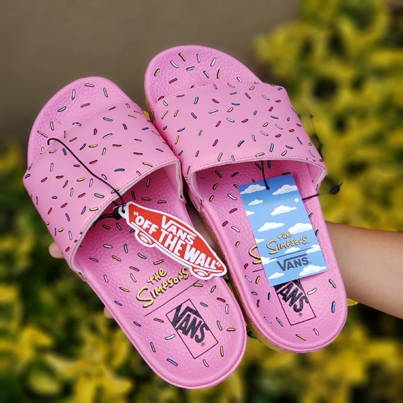 simpsons x vans slides